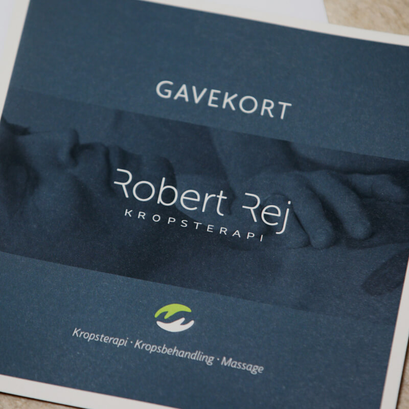 Robert Rej Kropsterapi - Giv et gavekort til en du holder af